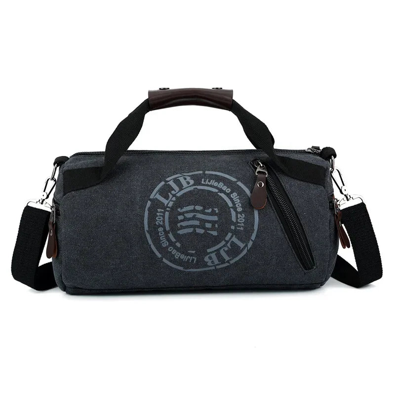 Durable Multifunction Handbag Men Canvas Bag Training Gym Bag Women Fitness Bags Outdoor Sports Bags for Male&Female duffel bags