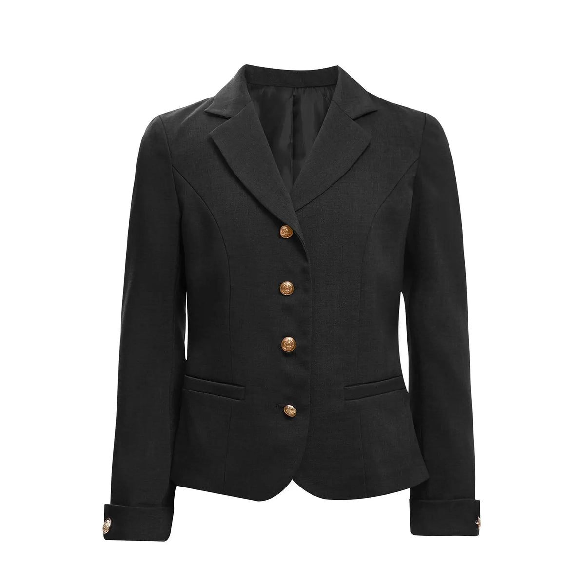 Blazer Jacket for Kids Girls Long Sleeve Solid Lapel Formal Suit Coat School Uniform Dress Tops with Pocket Jacket Outerwear