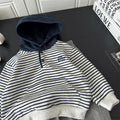 Boys Girls Striped Hoodies Children's Autumn Hoodded Sweatshirt Teenager Fall Fashion Pullover New Kids Spring Casual Clothing