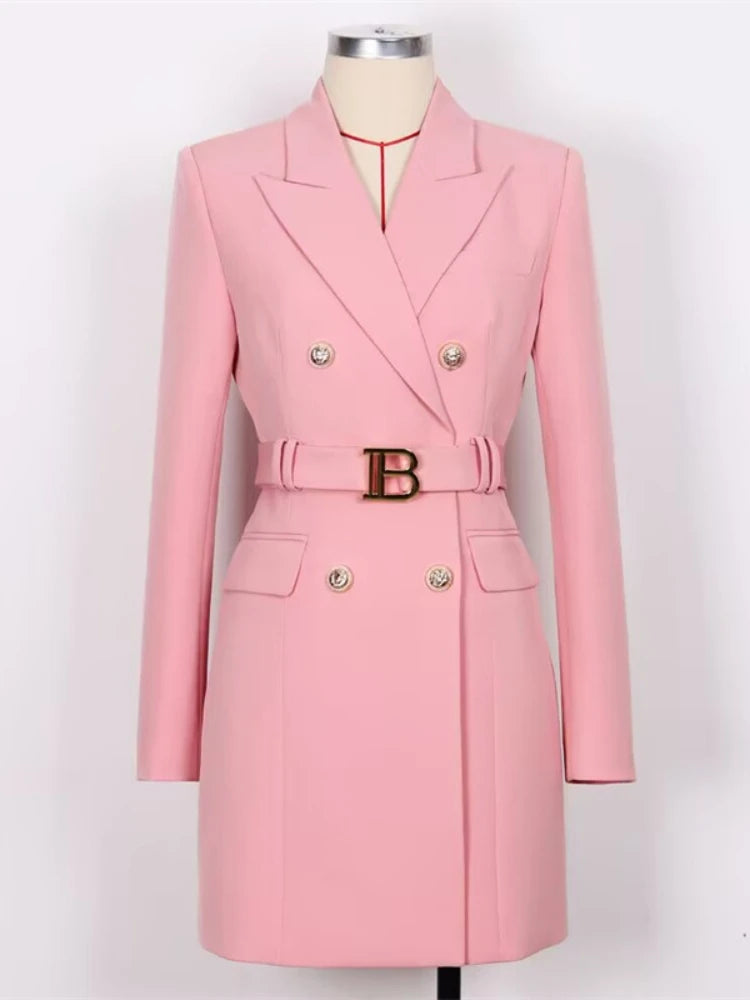 New in Spring Autumn Women‘s Fashion Jacket Women Geometric Elegant Dress Coats Lady Women Slim Office Blazer Women Clothing