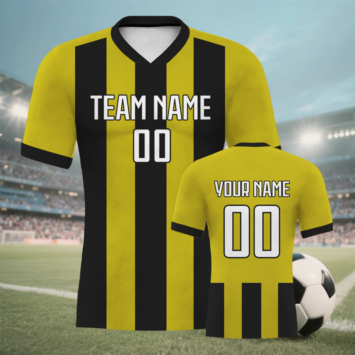 Custom Team Soccer Jersey for Adult Kids Personalized Football Shirt with Name Number Soccer Lover Sportswear