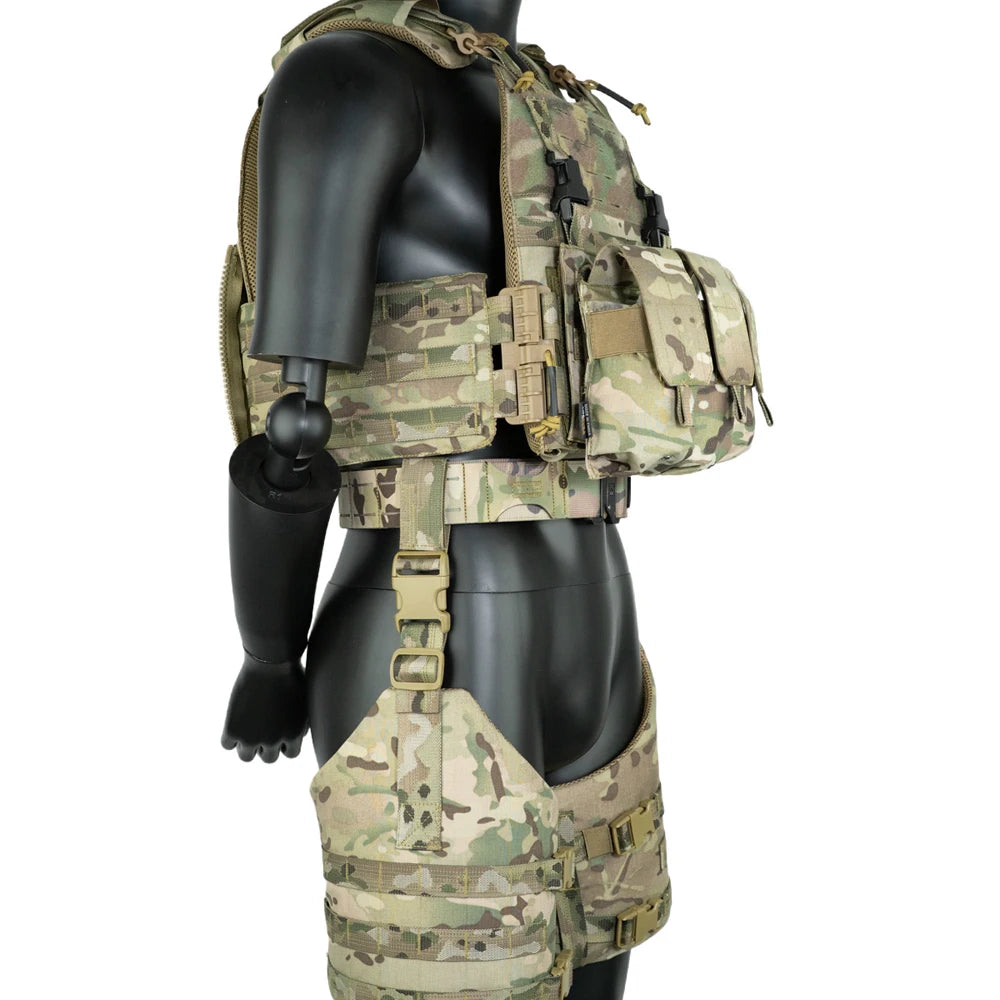 Outdoor Sports - Tactical Equipment Installation Board, Leg Hanging Board, MOLLE Accessories, Leg Straps, Sinking Accessories