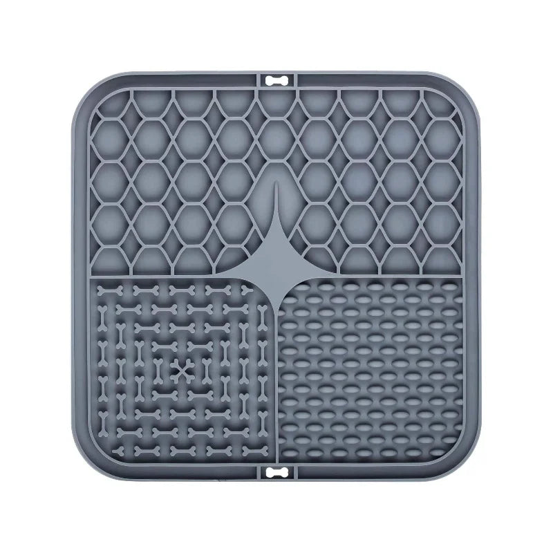 Pet Licking Silicone Pad Slow Feeding Machine Dog Food Board Dispersed Sucker Training Feeding Dog Pet Supplies Slow Food Bowl