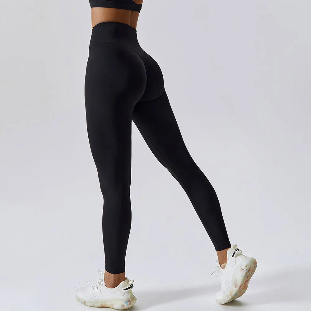 Women Tights Gym Leggings Push UP Yoga Pants Sports Clothes Stretchy High Waist Athletic Fitness Leggings Activewear Pants