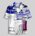 New Fashion Cpu Computer Hawaiian Shirt 2026 Men Women Funny Shirt Casual Holiday Party Button-Up Unisex Shirts Lapel Blouses