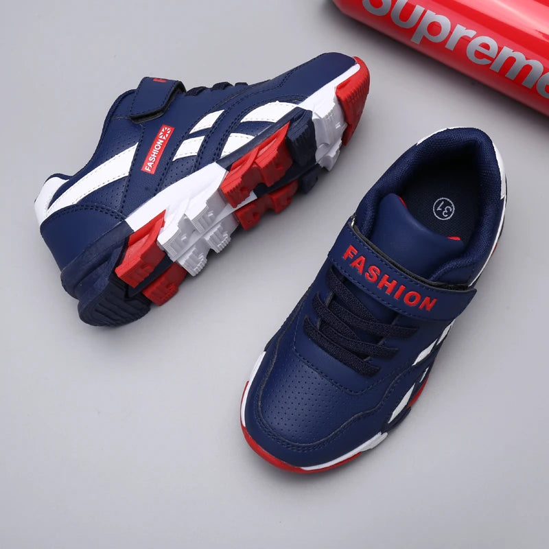 Kids Sneakers for Boys Girls Running Tennis Shoes Lightweight Breathable Sport Athletic