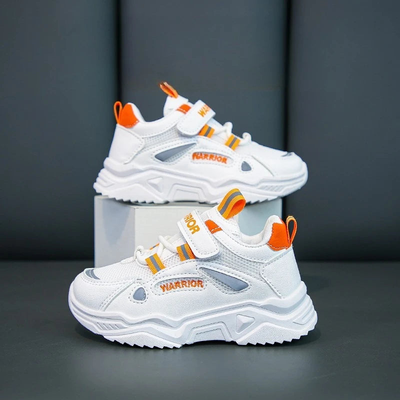 Kids Casual Sneakers for Boys Girls 2025 Autumn New Unisex Kids Active Shoes Non-slip Breathable School Sports Sneakers 4-6years