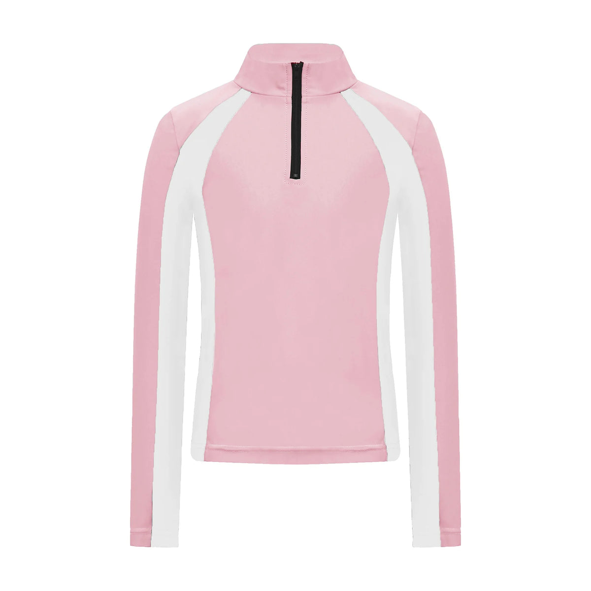 Kids Girls Horse Riding Shirts Top Equestrian Clothing Long Sleeve Half Zip Quick Dry Shirt Tops Horsemanship Golf Sportswear