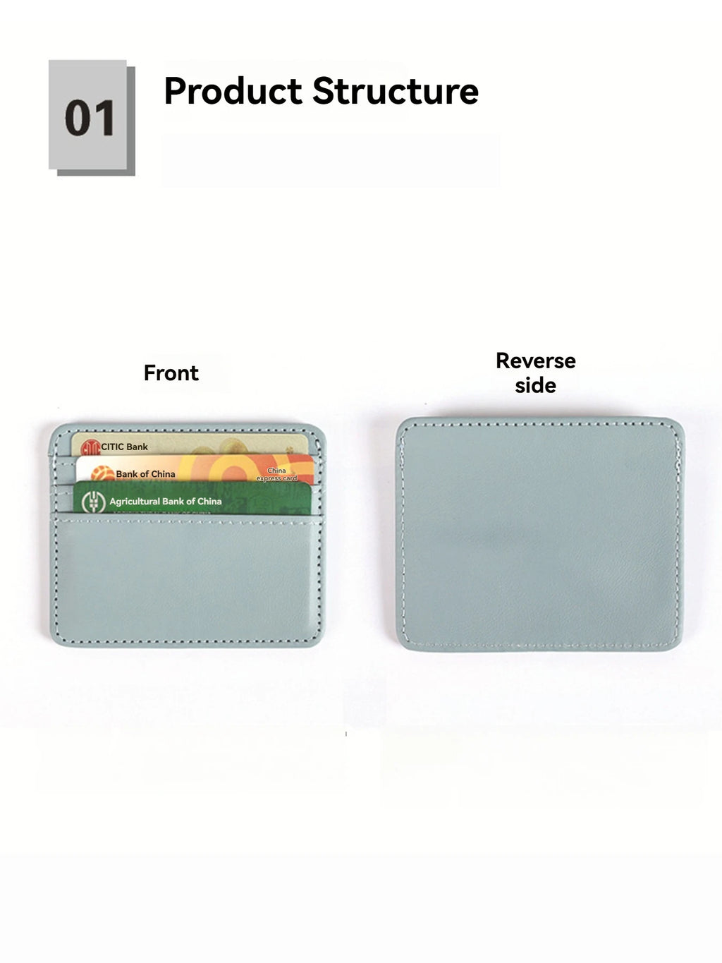 Slim Minimalist Wallet, Front Pocket Wallets,,Credit Card Holder for Men&Women