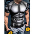New Fashion Cosplay Muscular Man 3d Printed T-shirt Men's Summer Casual Short Sleeve Tough Guy Print Funny T Shirts Fitness GYM