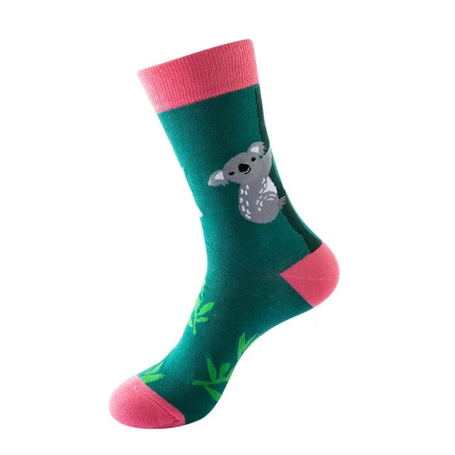 NEW Crew Fashion Funny Women Socks Border Collie Schnauzer Lab Scottie Beagle Boxer Pug Bulldog Sheltie Golden Doodle Retriever