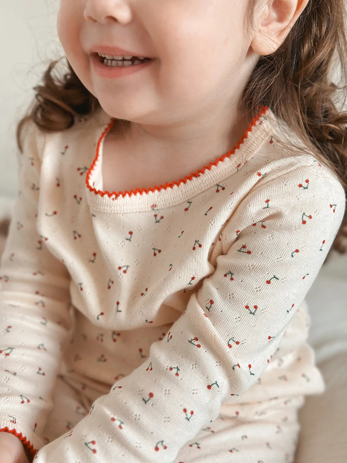 1-6T 100% Cotton Girls Floral Pajamas set Toddler Kid Baby 2pcs Clothes Set Long Sleeve Top Pant Suit PJ Set Homewear Outfit