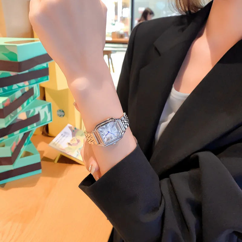 Luxury Women's Watches Elegant Luxury Gold Watch for Women Quartz Waterproof Wristwatches Ladies Relojes Para Mujer Without Box