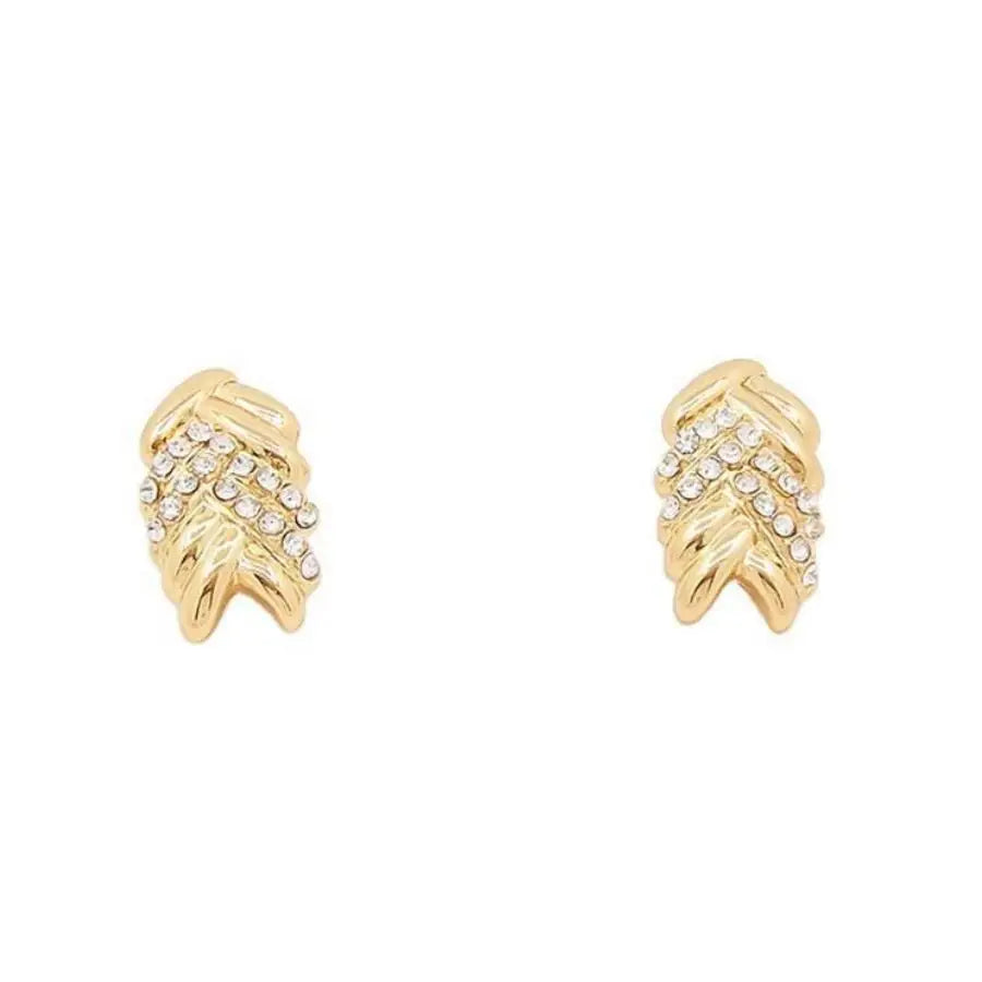 ewelry for Women Fashion Crystal Jewelry Set 18k Gold Plated Rhinestone Clear Crystal Necklace Earrings Accessories Gifts for Pr
