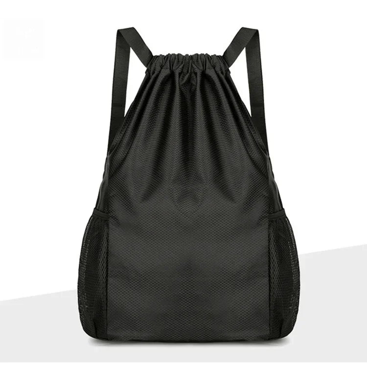 Sports Drawstring Backpack Sport Fitness Travel Outdoor Sackpack Women And Men Large Capacity Gym Swim Beach Bags Basketball Bag