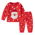 Christmas Pyjamas Sets For Kids Cotton Loungewear Winter Boys Girls Cartoon Cute Long Sleeve Pajamas Children New Year Clothes
