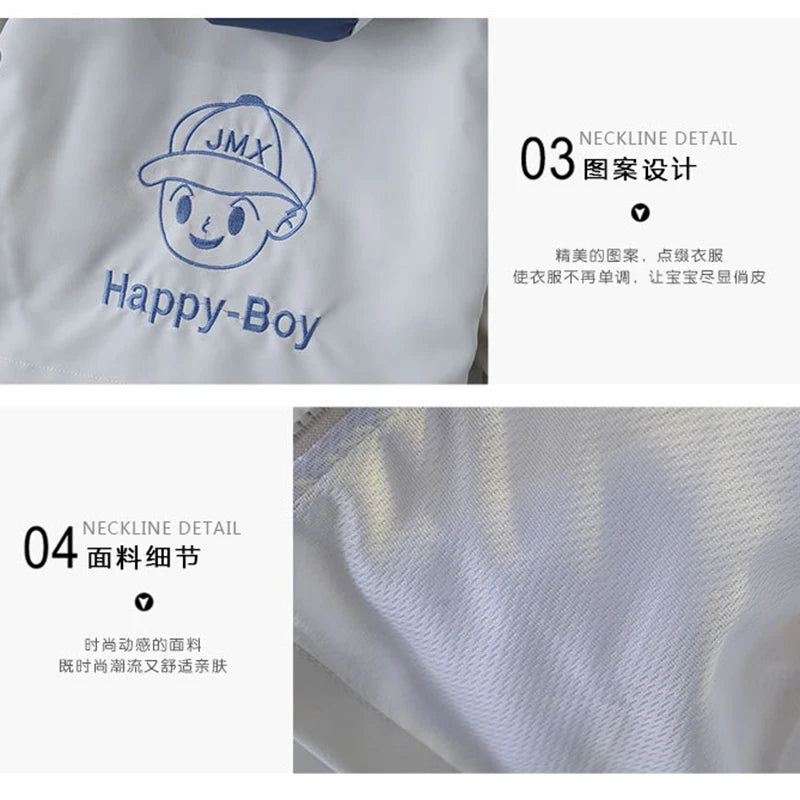 1 2 3 4 5 6 Years Baby Boys Jacket Happy Boy Fashion Windbreaker Outerwear Hooded Zipper Boys Coat Birthday Gifts Kids Clothes