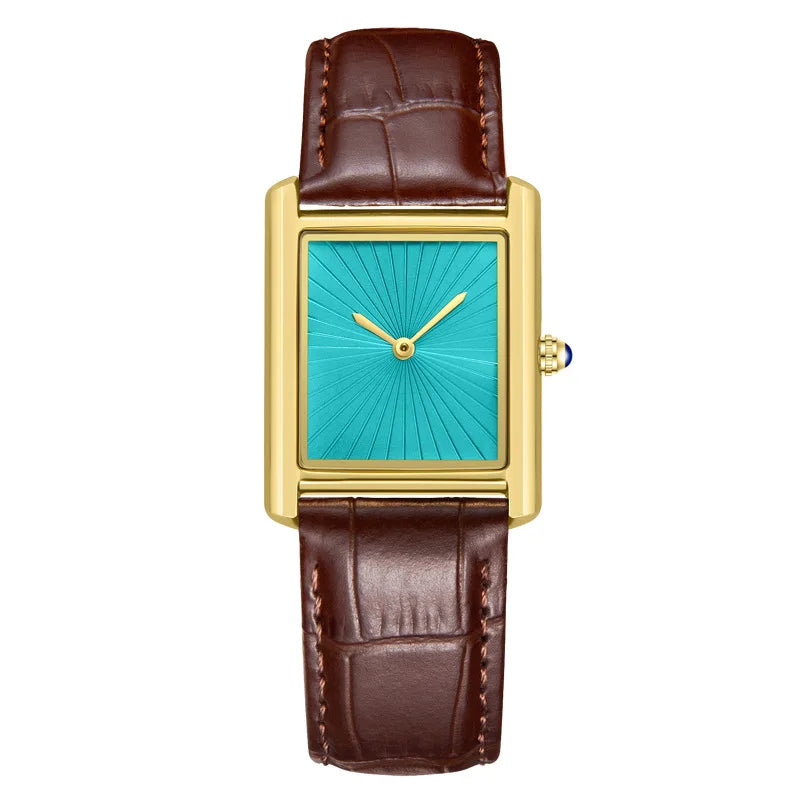 Reloj Top Brand Couple's Watches for Men and Women New Fashion Leather Strap Waterproof Quartz Wristwatch Gifts Drop Shipping