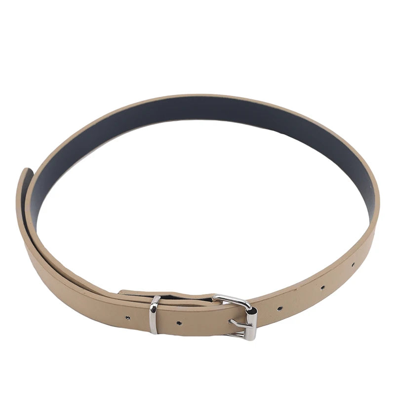 New Style Fashion Children Leather Belts Design Alloy Pin Buckle Boys Girls Kid Casual Waistband Jeans Adjustable Men's Belt