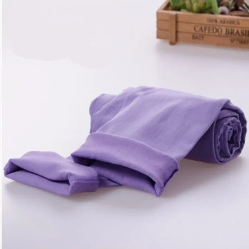 2025 Kids Girl Pants Spring Autumn Candy Color Elastic Pencil Trousers Child Solid Leggings For 2-11Y Children Clothing