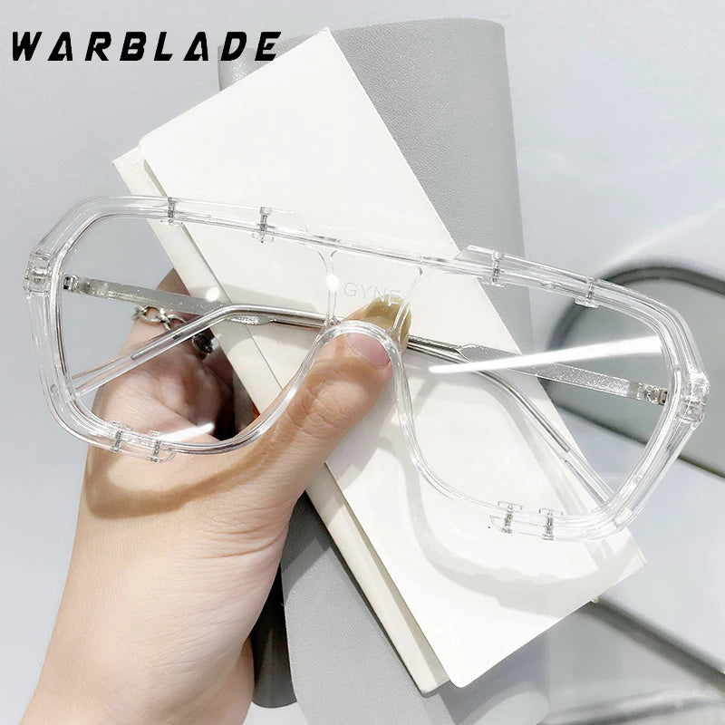 Men Oversized Sunglasses Women Fashion Sun Glasses For Women Brand Designer Vintage Glasses Square Sunglasses Men Metal Eyewear