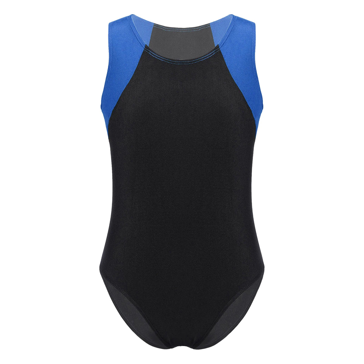 Kids Boys Sports Gymnastics Workout Sets Sleeveless Leotard Bodysuit Jumpsuit with Shorts Yoga Fitness Competition Dancewear