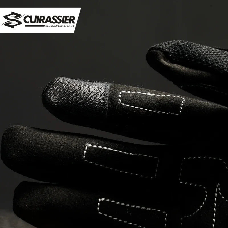 Men Motorcycle Full Finger Gloves MTB/ATV Motocross Racing Biker Gloves Motorcyclist Driving Glove Riding Motorcycle Accessories