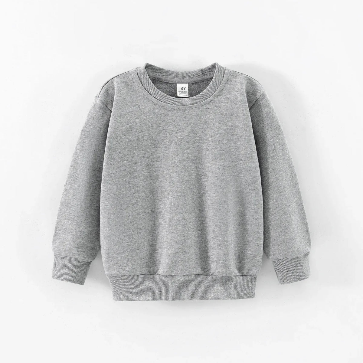 Long Sleeve Sweatshirt Baby Boys Clothes Girls Tops Autumn Spring Sweatshirt Kids Solid Color Hoodies Children