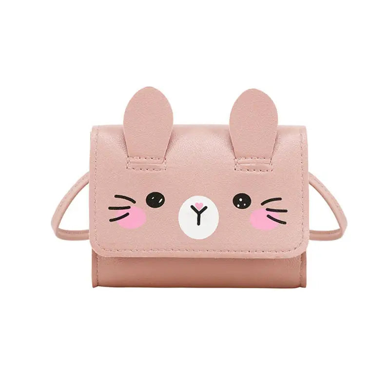 Children's Mini Handbags Cute Kids Coin Purse Wallet Fashion Princess Baby Girls PU Leather Small Shoulder Crossbody Bag NEW