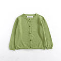 Girls Cardigan Baby Children Knitted Cardigan Sweater Boys Girls Candy Color Clothing Kids Spring Autumn Outer Wear