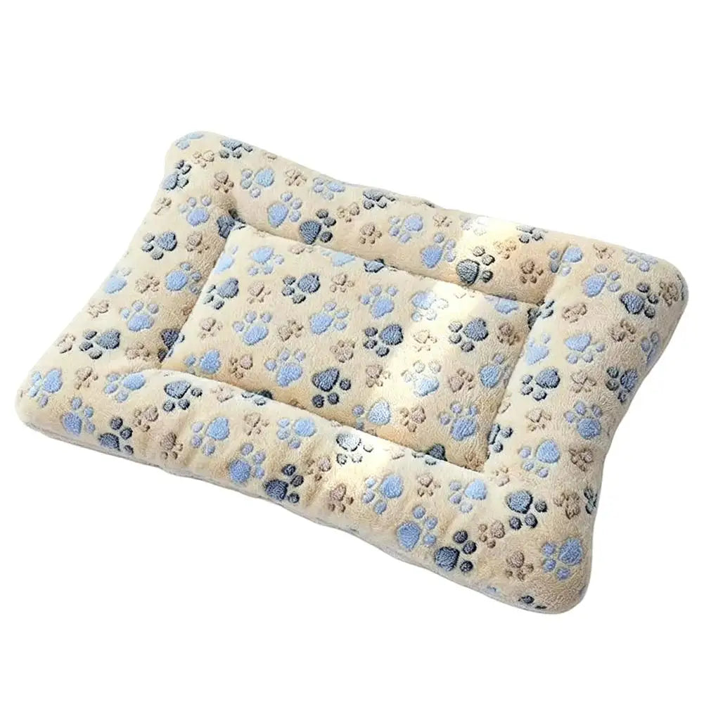 Soft Pet Mat Warm Flannel Cat Sleeping Cushion Thickened Comfortable Sofa Mat For Small Puppy Kitten Indoor Blanket Four Season