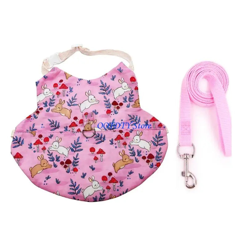 367A Pet Regulable Soft Harnesses Lovely Small Pet Vests Chest Belt Dog Leashes Tractions Rope Walking Cats Bunnies Vests