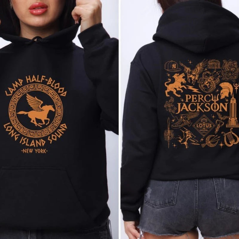 Unisex Camp Halfblood Sweatshirt Camp Half Blood Hoodie Camp Half Blood Chronicles Branches Sweater Percy Jackson Sweatshirt