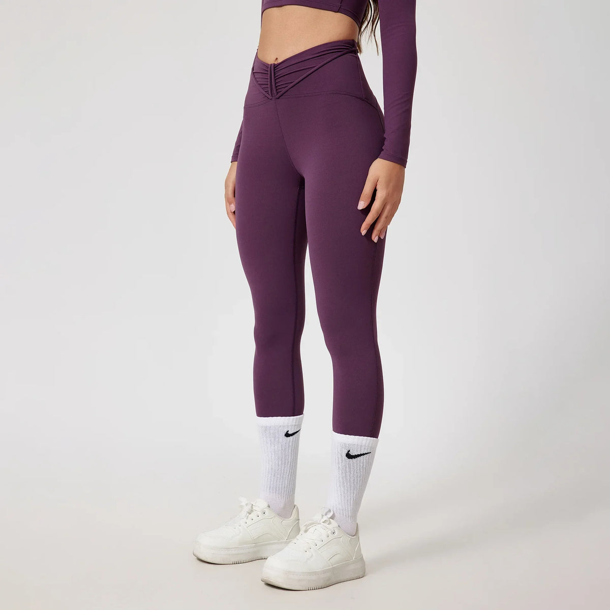 Yoga Leggings Compression Sports Pants Gym Fitness Tights Women's High Waist Hip Push Up Leggings Sportswear Gym Clothing Women