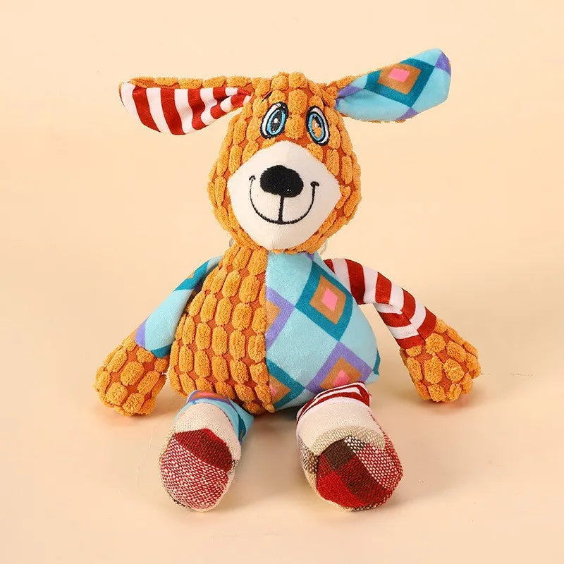 1/2 Pcs Pet Toys Dog Toys Plush Toys Bite Resistant Grind Teeth Relieve Boredom Make Noise Pet Supplies