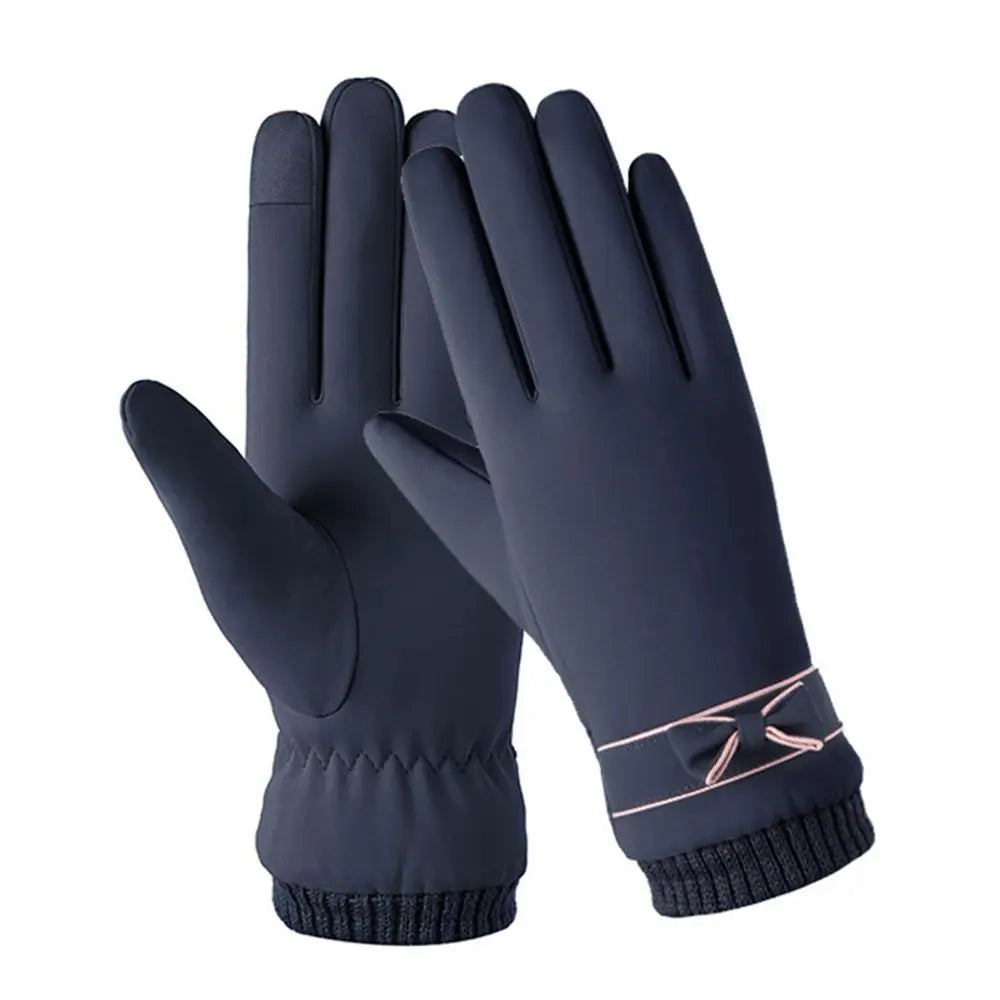 Winter Women Gloves Waterproof Thermal Touch Screen Thermal Windproof Warm Gloves Cold Weather Riding Sports Hiking Ski Gloves