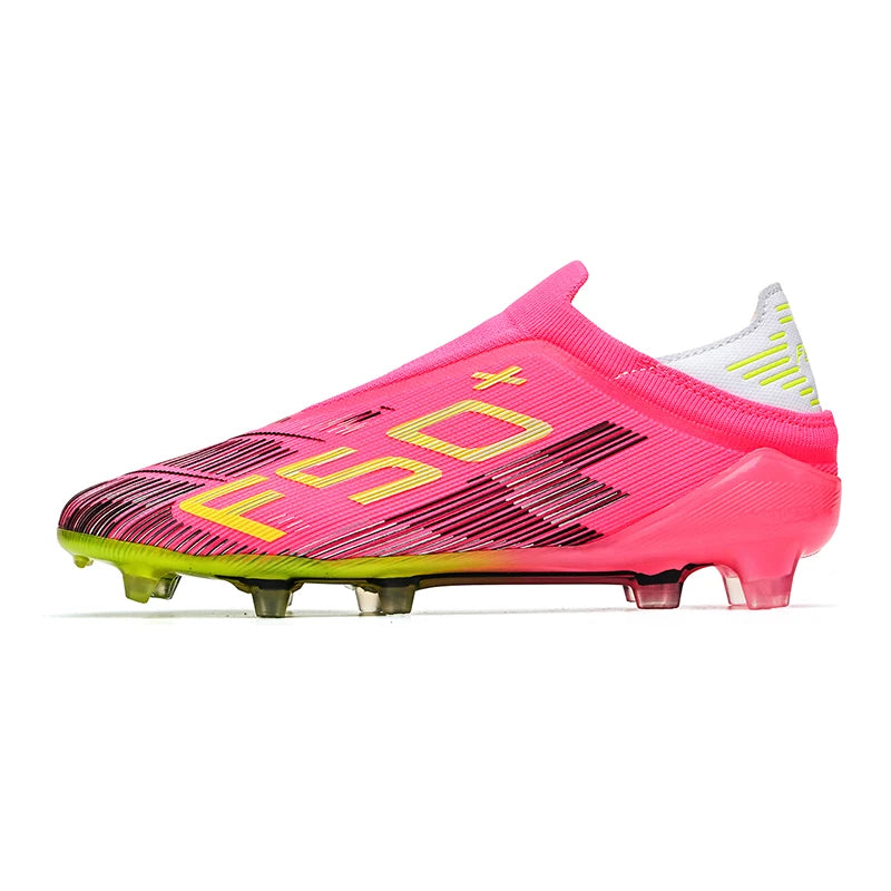 New Men Soccer Shoes Non-Slip Indoor Futsal Football Boots Match Grass Cleats High-quality Sneakers Hot-selling High-top Outdoor