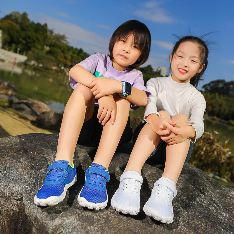 Kids Barefoot Shoes Boys Girls Sneakers Naturally Splay Shoes Wide Toe Minimalist Sneakers Toddler Little Big Kid
