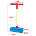 Kids Sports Games Toys Foam Stick Jumper Indoor Outdoor Fun Fitness Equipment Improve Bounce Sensory Toys for Boy Girl Gift