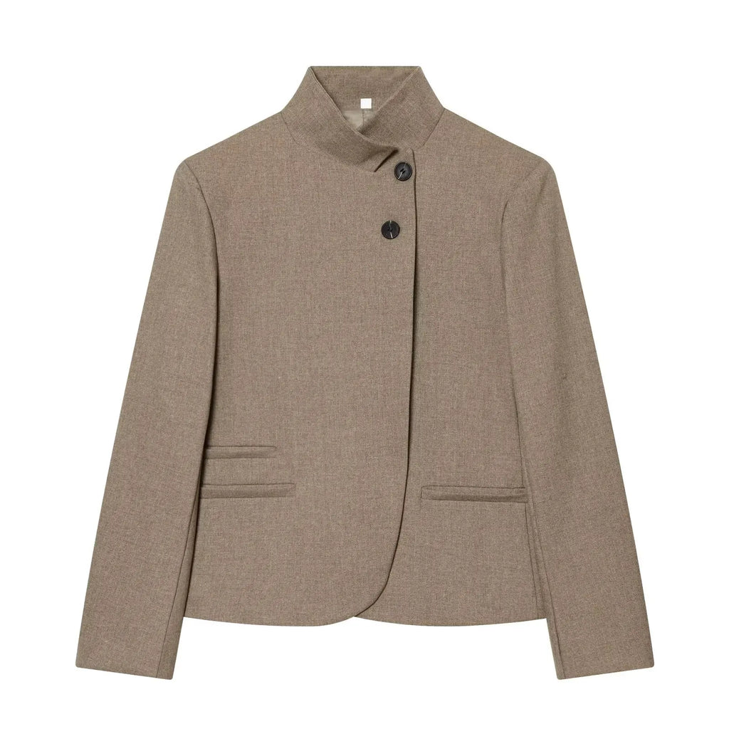 Blazers Spring Women's 2026 New Jackets Fashion Youth Elegant Office Blazers Blouse Chic Spring Travel Holiday Street Blazers