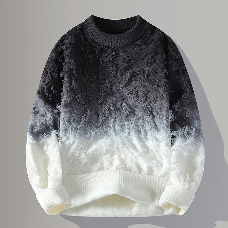 2024 Winter Sweaters for male men thick O-neck sweater men Student youth sweaters autumn Men's wool Casual Knitwear Pullover