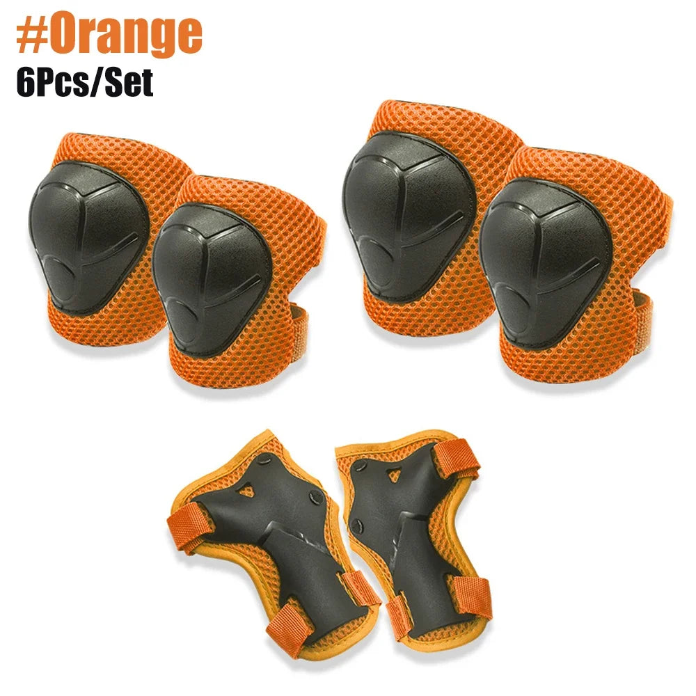 Kids Knee Pads and Elbow Pads Guards Protective Gear Set Safety Gear for Roller Skates Cycling Bike Skateboard Sports
