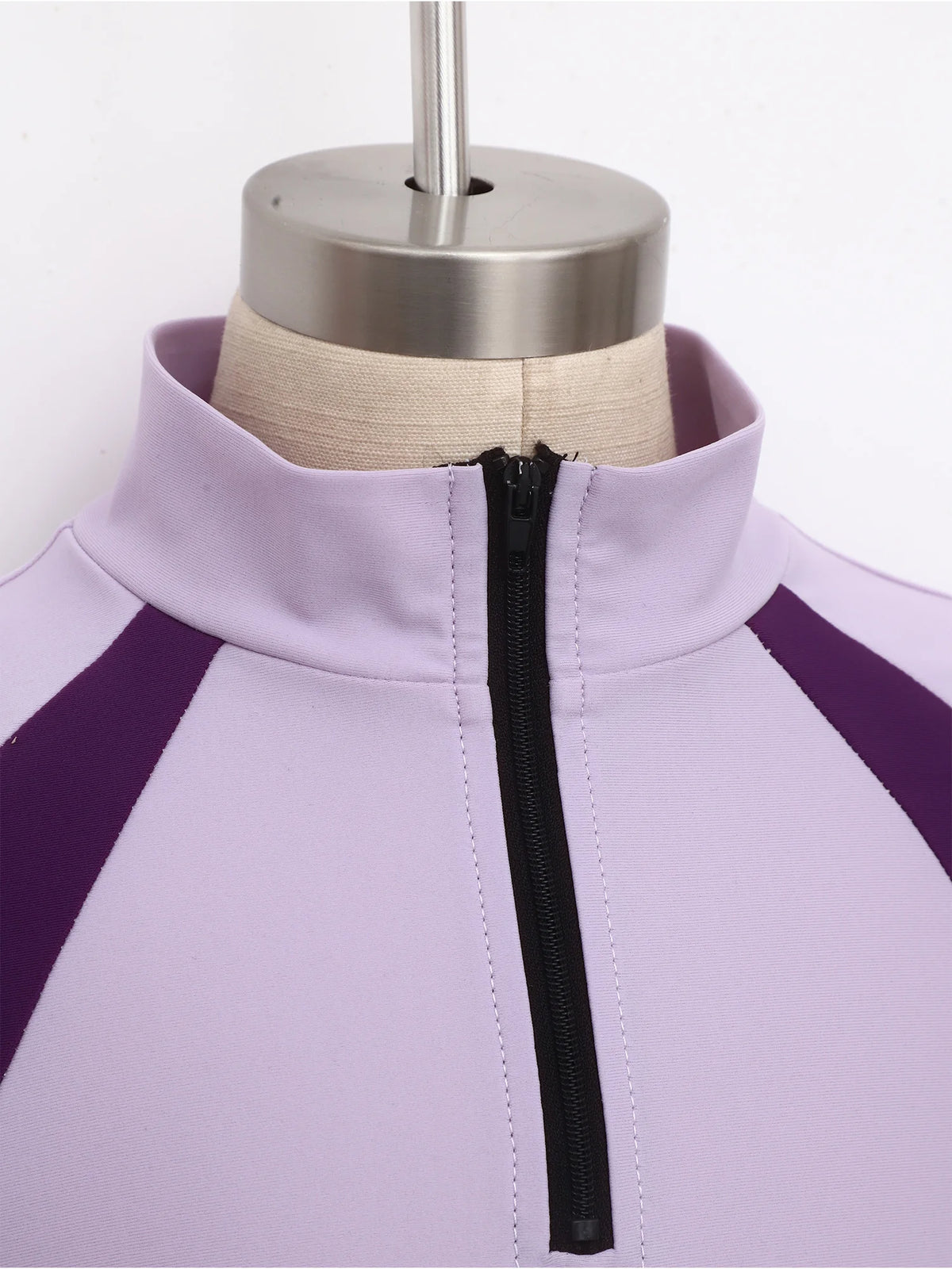 Kids Girls Horse Riding Shirts Top Equestrian Clothing Long Sleeve Half Zip Quick Dry Shirt Tops Horsemanship Golf Sportswear