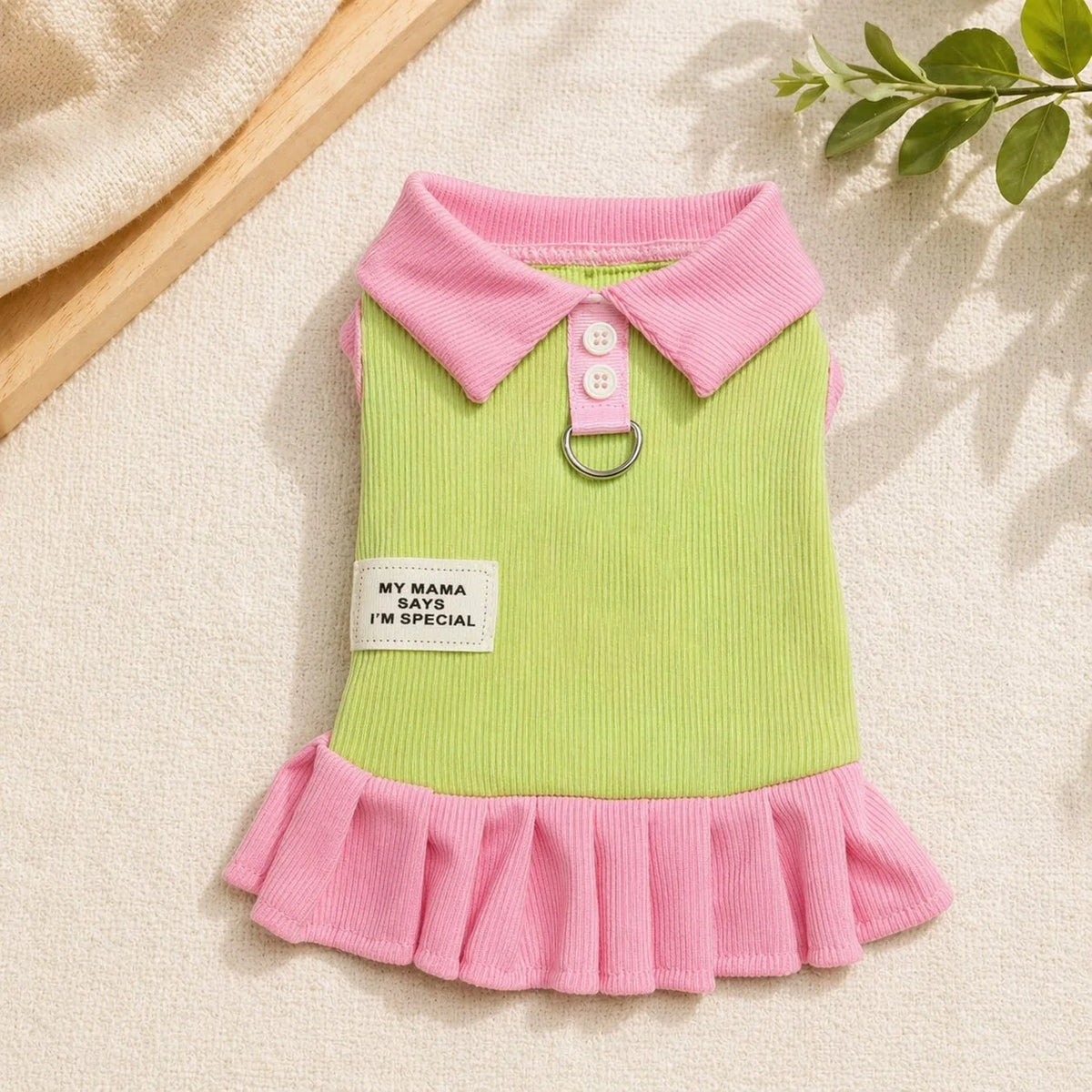 Comfortable Dog Vest Cute Cartoon Pet Clothes Breathable Maltese Dress Summer Teddy Couple Clothing  Princess Style Puppy Skirt