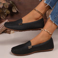 Women's Loafers Lightweight Comfort Walking Flat Shoes Soft Sole Ballet Flats Slip on Loafers Leather Casual Shoes Zapatos Mujer