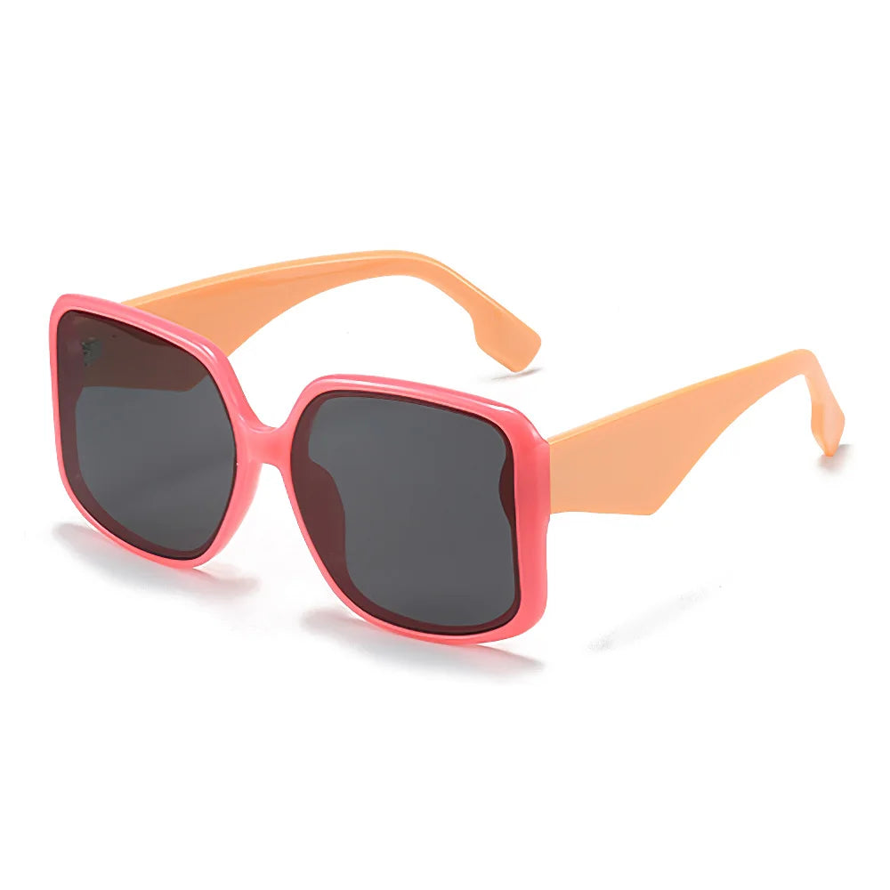 2025 New In Sunglasses for Women Unique Double Frame Design Sunglasses with Oversized Frame and Gradient Lenses UV400