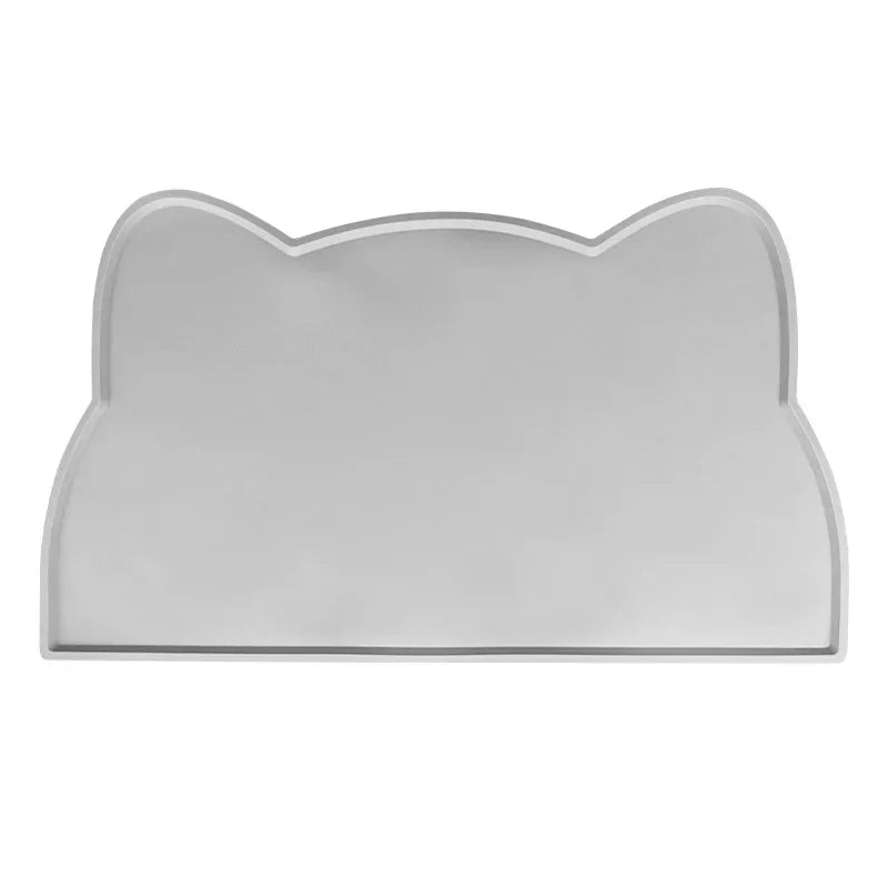 Silicone Pet Feeding Mat – Non-Stick, Waterproof, Anti-Spill Tray Pad for Dog & Cat Bowls