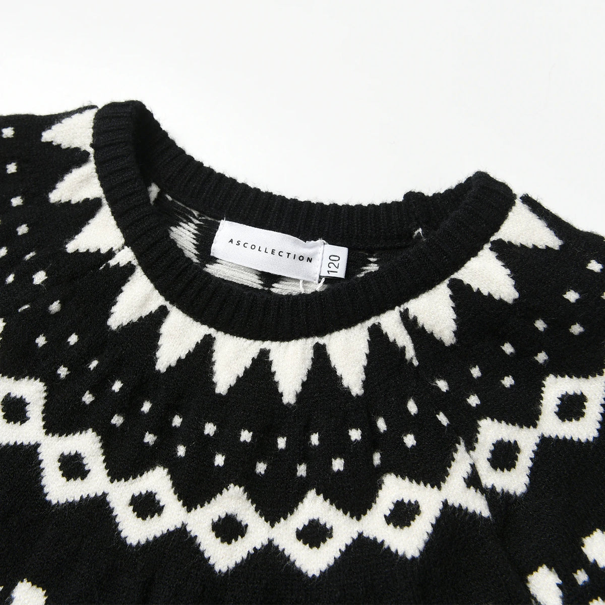 Kids Clothes Knitted Sweater O-Neck Girls Boys Baby Knitted Tops Children Brother Sister Holiday Clothing