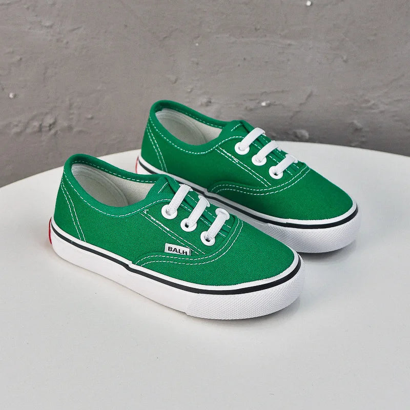 Kid Sneakers 2025 Summer New Kids Canvas Shoe Small Medium Large Kid Shoe Allmatch Women Sneaker Boy Shoes Parent-child Shoes