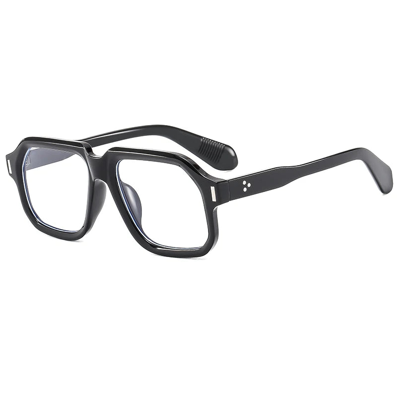 Large Frame Rectangular Sunglasses Women New Fashion Minimalist Style Sun Glasses High Quality Unisex Eyeglasses UV400